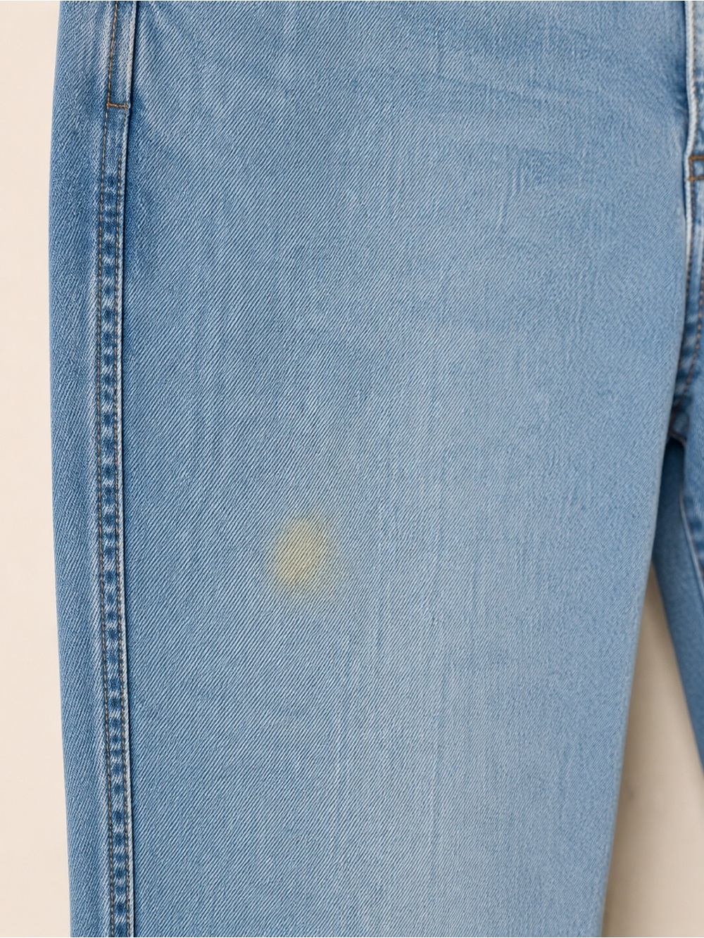 Wrangler High Rise Flare Jeans 28x34 Light Wash Bell Bottom - Picture 3 of 8